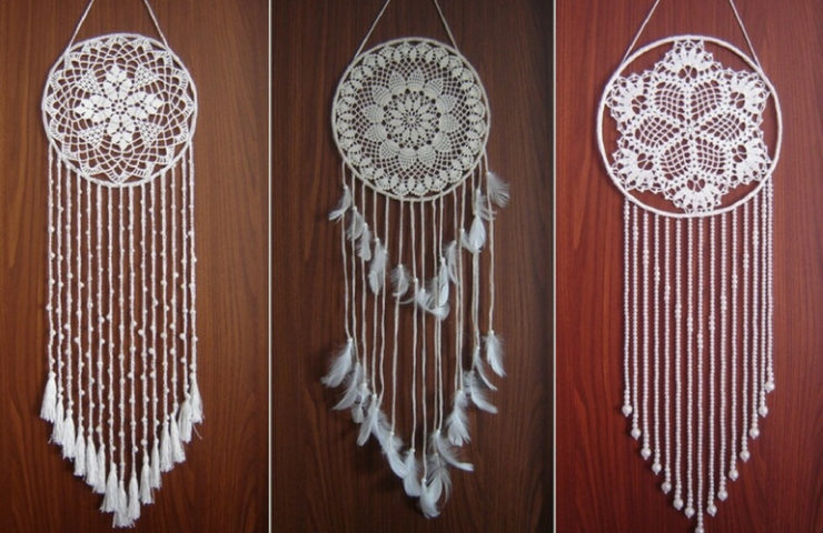 Łapacz snów z serwetki