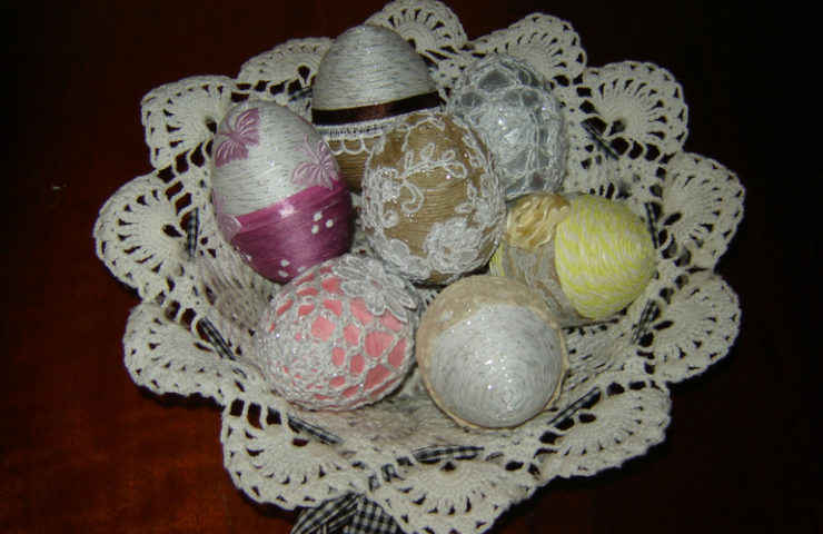 Szydełkowa miseczka