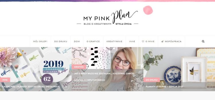 Kreatywne blogi - My Pink Plum